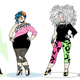Image: IDW; The Misfits character designs by Sophie Campbell